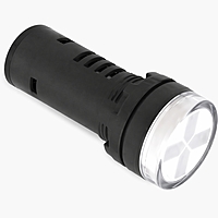 Smidnya IL22 Plus Symbol Lens Protected LED Pilot Light-22mm-110V AC-White
