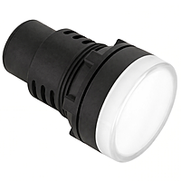 Smidnya IL22 Protected LED Pilot Light-30mm-36V AC/DC-White