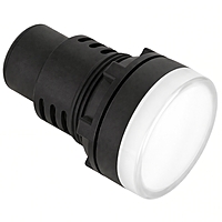 Smidnya IL22 Protected LED Pilot Light-30mm-48V AC/DC-White