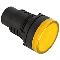 Smidnya IL22 Protected LED Pilot Light-30mm-220V AC-Yellow