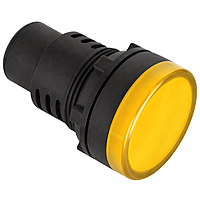 Smidnya IL22 Protected LED Pilot Light-30mm-24V AC/DC-Yellow