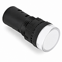 Smidnya IL22 Protected LED Pilot Light-16mm-24V AC/DC-White