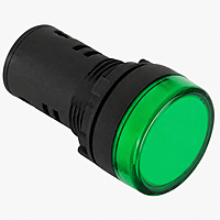 Smidnya IL22 Protected LED Pilot Light-22mm-220V AC-Green