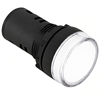 Smidnya IL22 Protected LED Pilot Light-22mm-220V AC-White