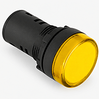 Smidnya IL22 Protected LED Pilot Light-22mm-36V AC/DC-Yellow