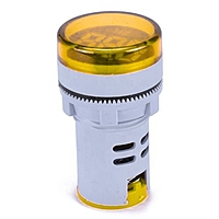 Smidnya IL22 Round Frequency Pilot Light 0–80 Hz-22mm round-220V AC-Yellow