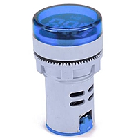 Smidnya IL22 Round Frequency Pilot Light 0–80 Hz-22mm round-220V AC-Blue