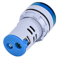 Smidnya IL22 Round Frequency Pilot Light 0–80 Hz-22mm round-220V AC-Blue