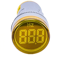 Smidnya IL22 Round Frequency Pilot Light 0–80 Hz-22mm round-220V AC-Yellow