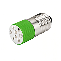 Smidnya IL22 Screw Base LED Indicator-Bulb-220-240V AC-Green