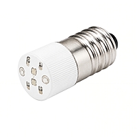 Smidnya IL22 Screw Base LED Indicator-Bulb-24V AC/DC-White