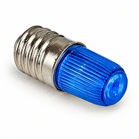 Smidnya IL22 Screw Base Neon Indicator-Bulb-220-240V AC-Blue