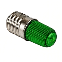 Smidnya IL22 Screw Base Neon Indicator-Bulb-220-240V AC-Green
