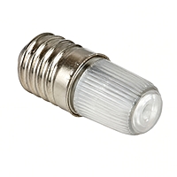 Smidnya IL22 Screw Base Neon Indicator-Bulb-24V AC/DC-White