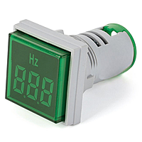 Smidnya IL22 Square Frequency Pilot Light 0–80 Hz-22mm square-220V AC-Green