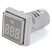 Smidnya IL22 Square Frequency Pilot Light 0–80 Hz-22mm square-220V AC-White