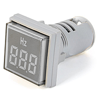 Smidnya IL22 Square Frequency Pilot Light 0–80 Hz-22mm square-220V AC-White