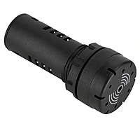 Smidnya IL22 Standard Buzzer-22mm-36V AC/DC-Black