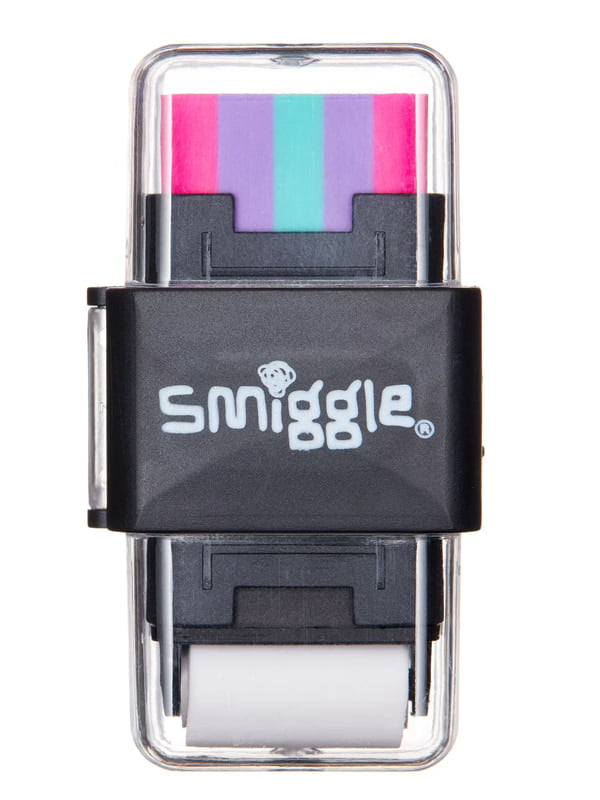 Smiggle Sharp Again Roll Eraser & Sharpener - Mix