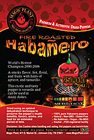 SMOKED Red Habanero Pepper Flakes