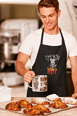 Smokin' Hot Embroidered Apron