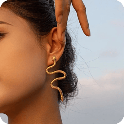 Snake Earrings