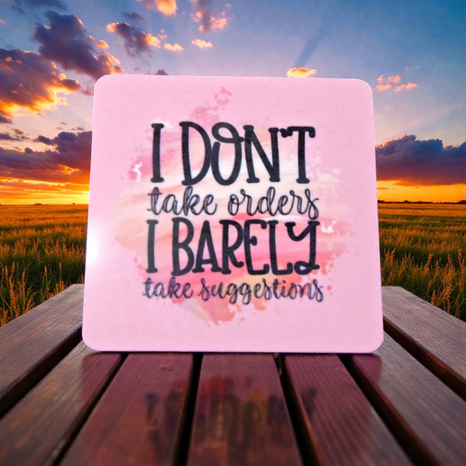 Snarky Magnet-I Don't Take Orders I barely take suggestions