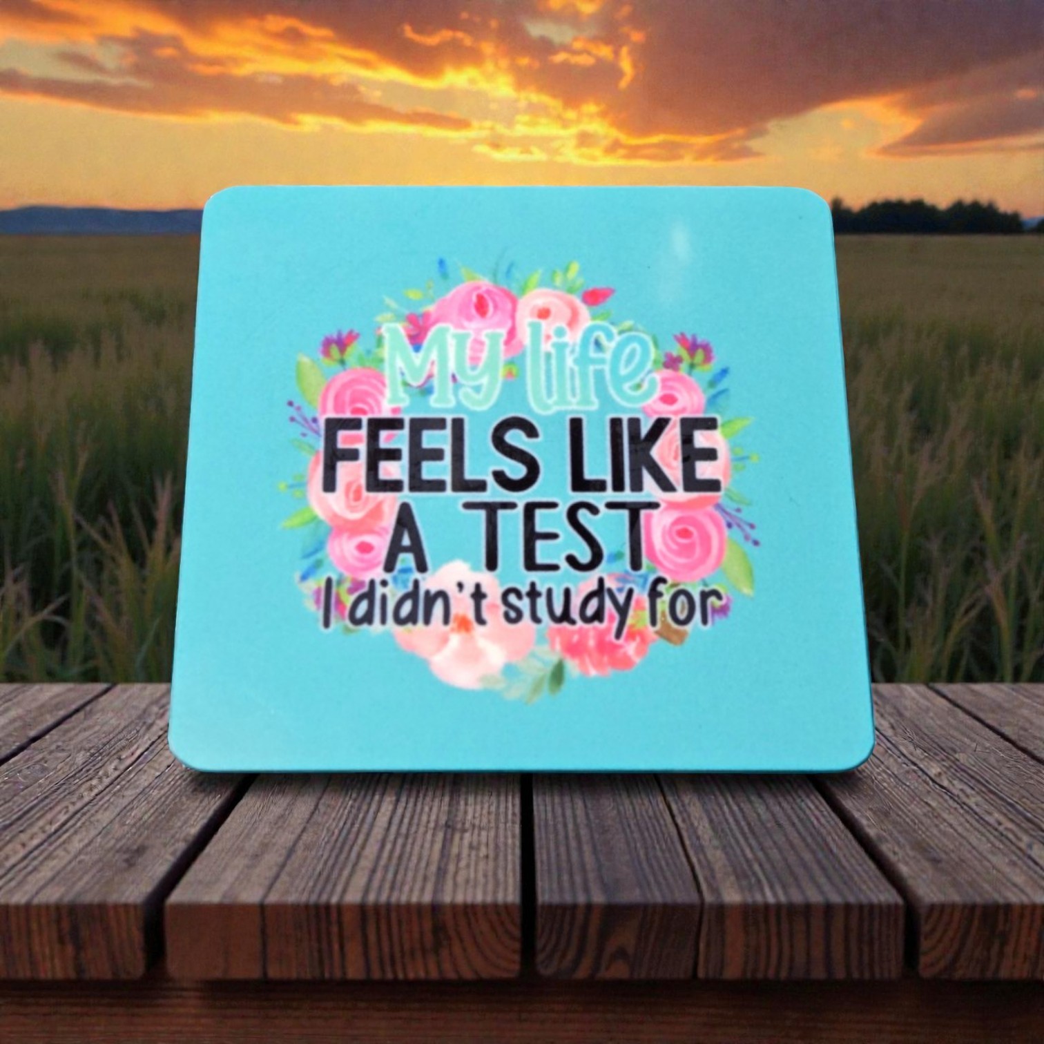 Snarky Magnet-My Life Feels Like a Test I Didn't Study For