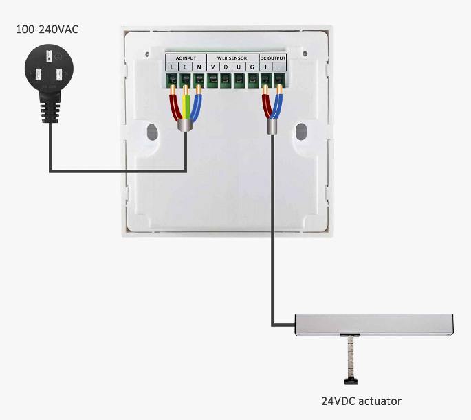 Sheervent Wall Rocket Switch