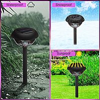 Snow Flake Solar Light - 3 In 1 Snow Flake Solar Light - 3 In 1