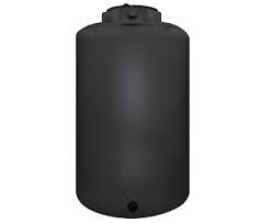 Snyder Industries 1000 Gallon Black Vertical Water Tank