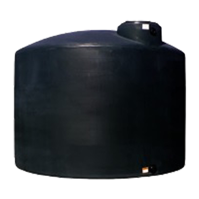 Snyder Industries 3000 Gallon Black Vertical Water Tank