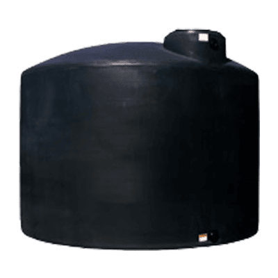Snyder Industries 3000 Gallon Black Vertical Water Tank