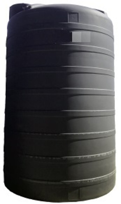 Snyder Industries 5100 Gallon Black Vertical Water Tank