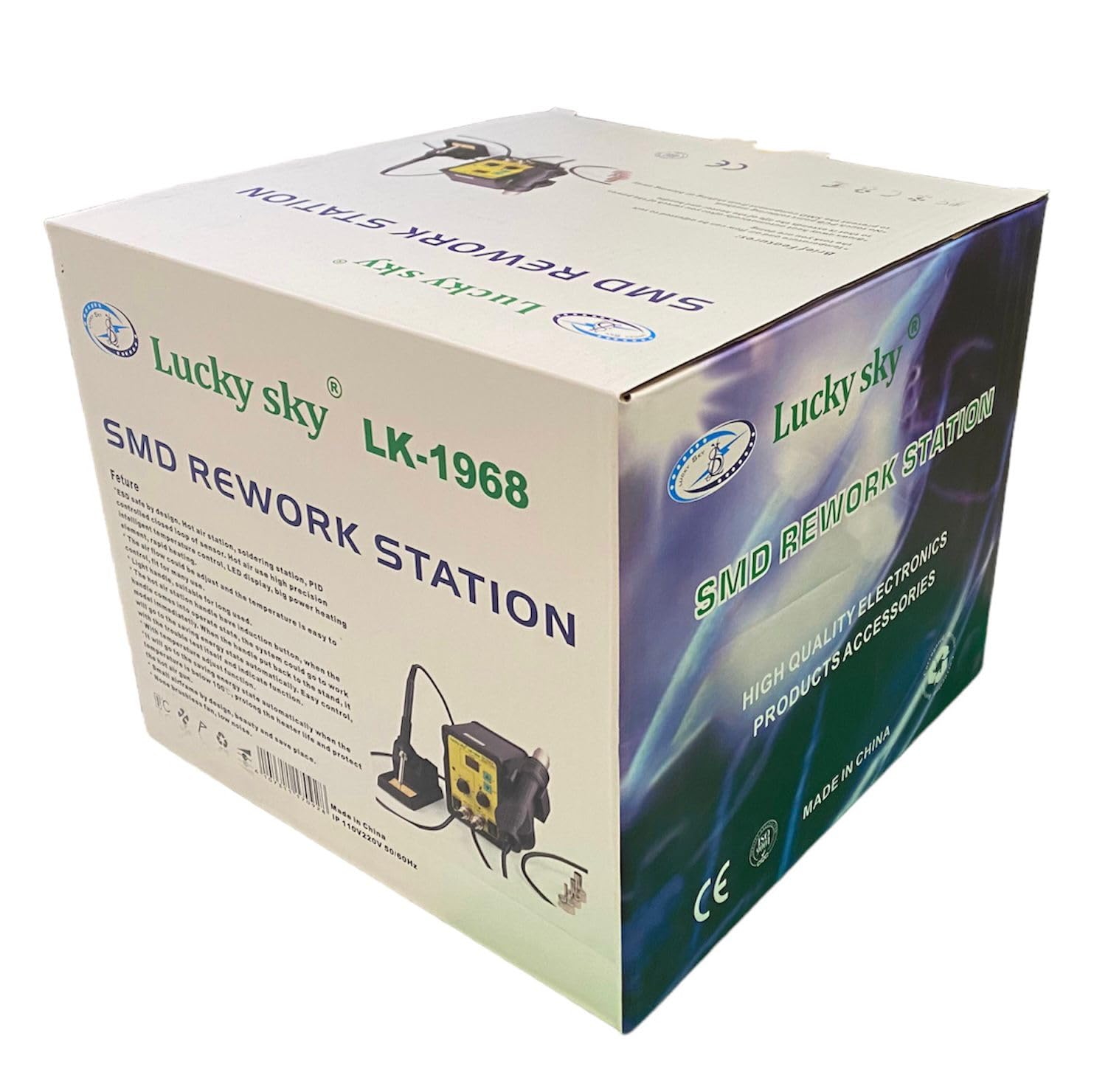 Soldering Station for Soldering and Desoldering of SMD components, Hot Air Soldering Station