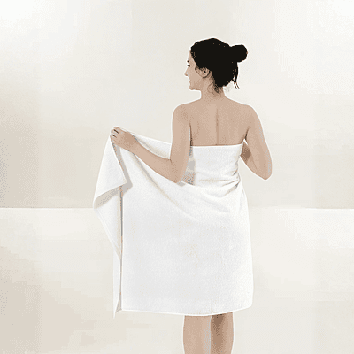 White Pool and Beach Towel