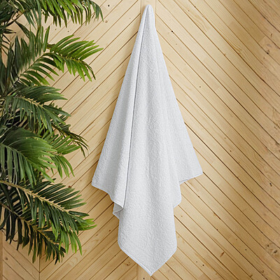 White Pool and Beach Towel