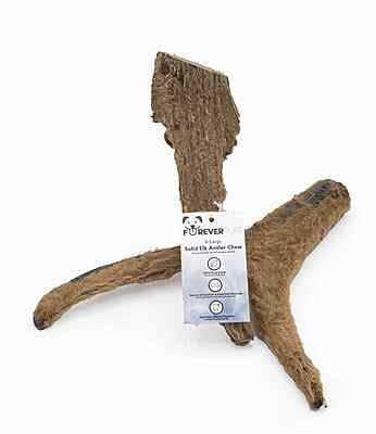 Solid Elk Antler - X-Large - Velvet
