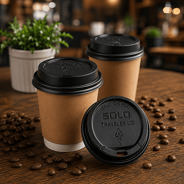 Solo Lid 4oz Choice Black 10/100