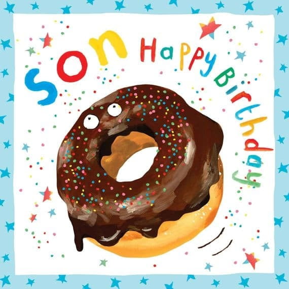Son Bubblicious Birthday Card