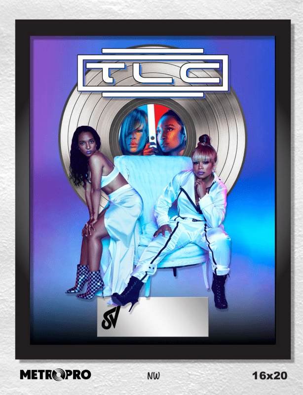 Personalized TLC Plaque 24x30 Waves