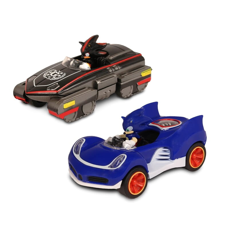 Sonic & All-Stars Racing Transformed Pull Back Racer - Sonic & Shadow