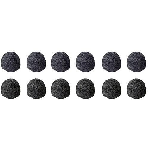 Sony ADC77B - Set of 12 Black Urethane Windscreen Kit for ECM77 Microphone Sony ADC77B - Set of 12 Black Urethane Windscreen Kit for ECM77 Microphone