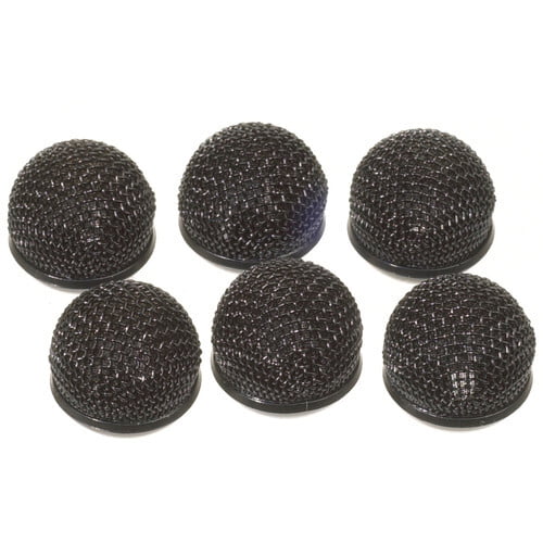 Sony ADR77B - Set of 6 Black Metal Windscreens for ECM77B Sony ADR77B - Set of 6 Black Metal Windscreens for ECM77B