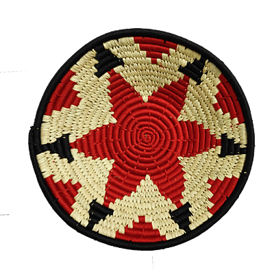 Sophisticated Maze Pattern Plate | Gunmala Handicrafts | Handcrafted Sabai Grass Plate Set of 3 | Wall Decor | Handmade | Eco-Friendly | Home Decor | Handcrafted | Decoration | Living Room