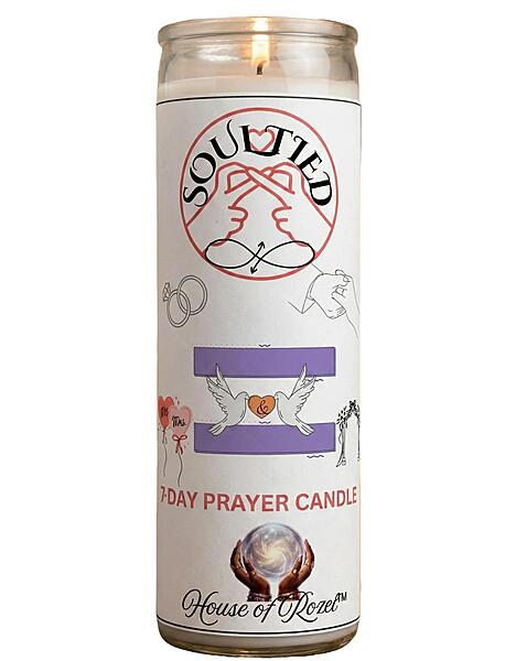 Soul-Tied Love Sweetening Prayer Candle
