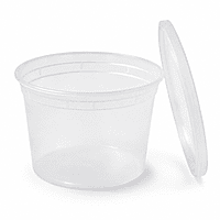 Soup Bowl P/Clr 8oz VB 10/50