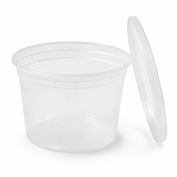 Soup Bowl P/Clr 8oz VB 10/50