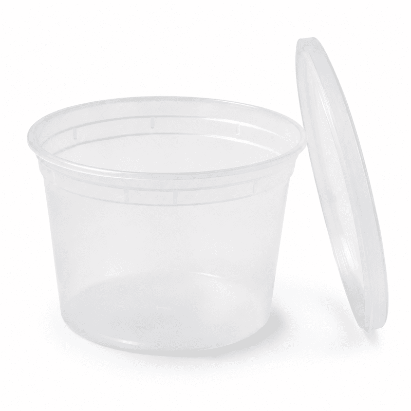 Soup Bowl P/Clr 8oz VB 10/50