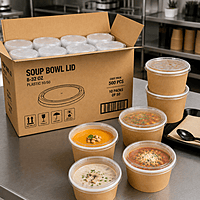 Soup Bowl Lid 8-32oz HYP 10/50